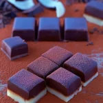Carrés au Chocolat et à la Noix de Coco