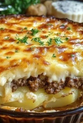 Casserole de Hamburgers aux Pommes de Terre et au Fromage