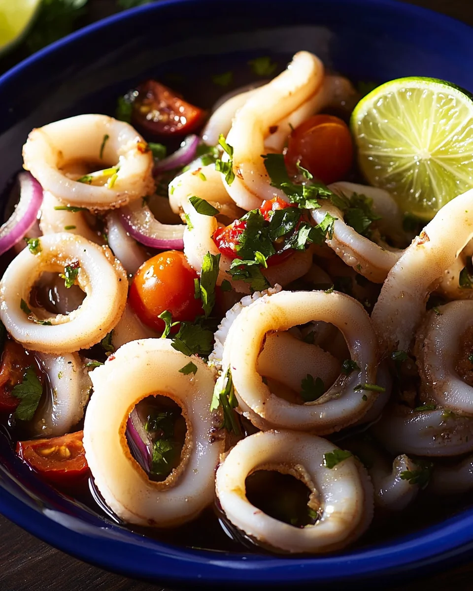 Ceviche de Calamars