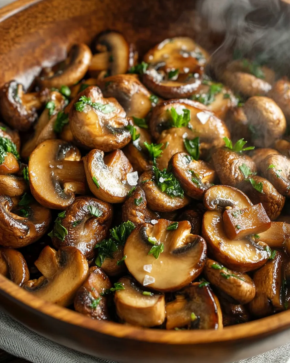 Champignons Sautés à la Poêle