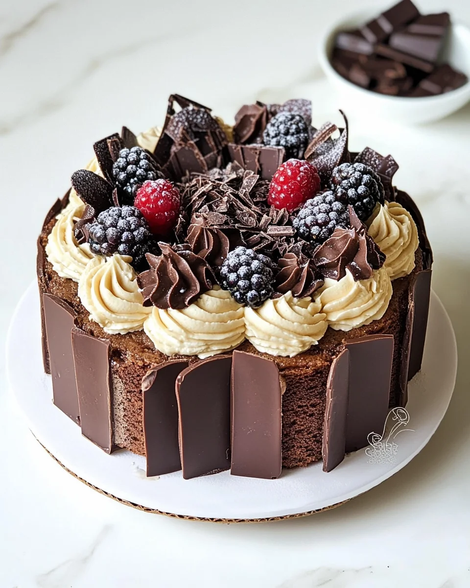 Charlotte aux 2 Chocolats