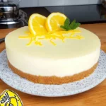 Cheesecake au Citron Sans Cuisson : Un Dessert Frais, Crémeux et Acidulé