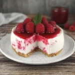 Cheesecake aux Framboises Sans Cuisson