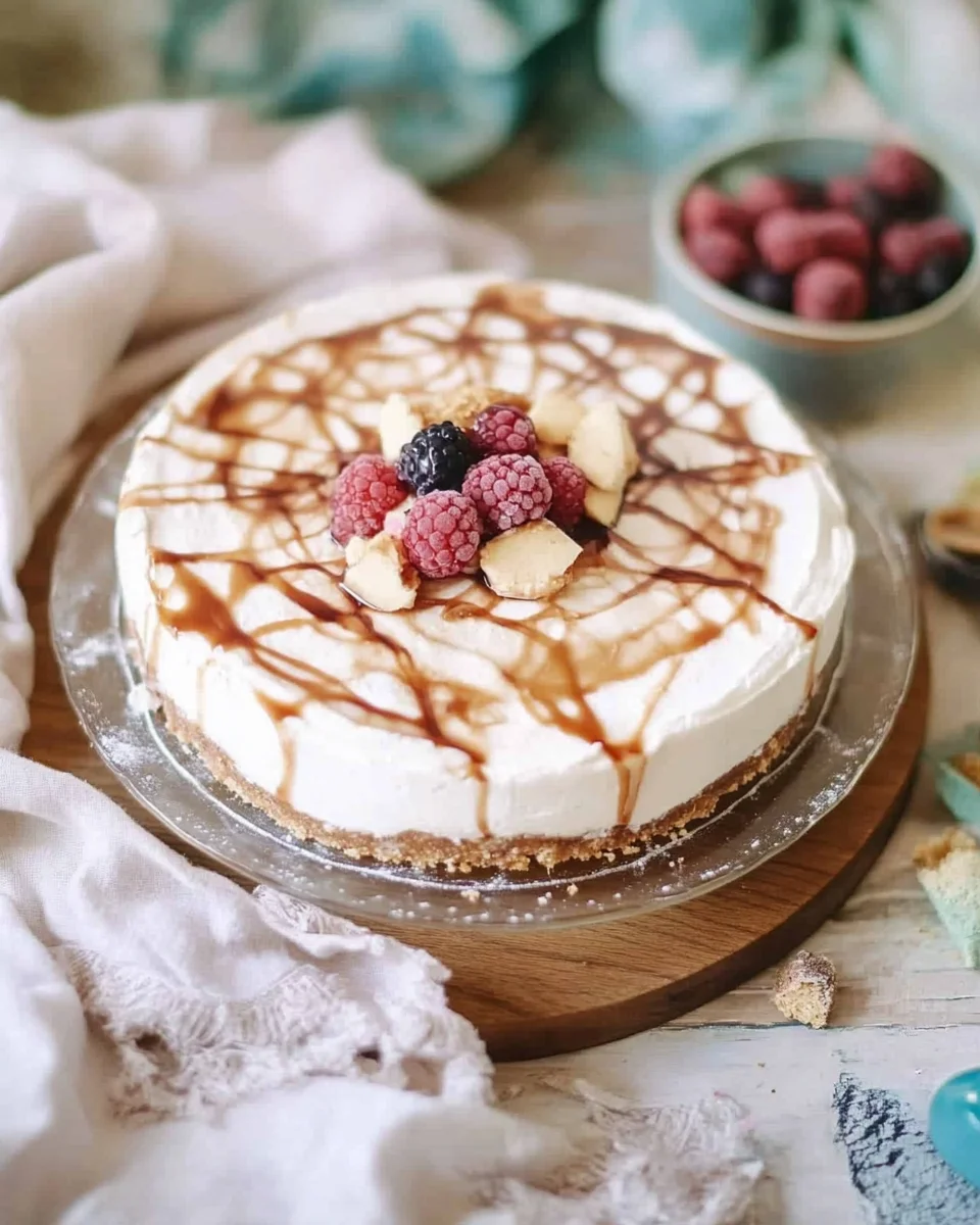 Cheesecake Fit Riche en Protéines, Sans Cuisson image 2