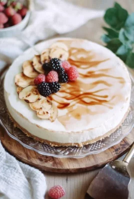 Cheesecake Fit Riche en Protéines, Sans Cuisson