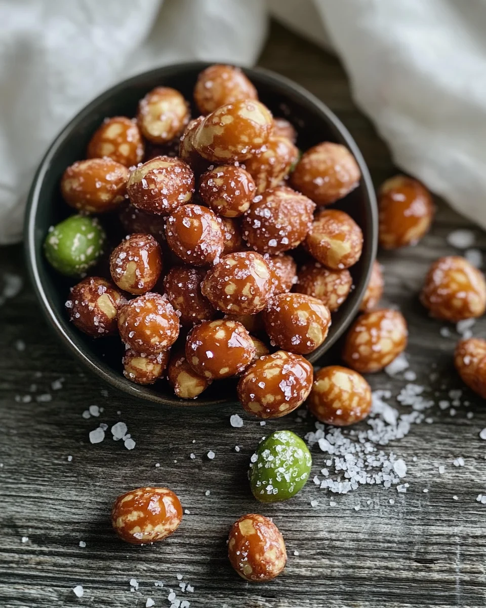 Chouchou maison, cacahuètes caramélisées