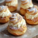 choux à la crème vanille