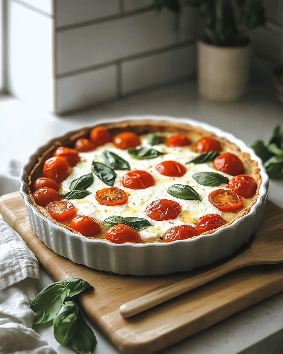 Clafoutis Salé Tomates & Mozzarella image 2
