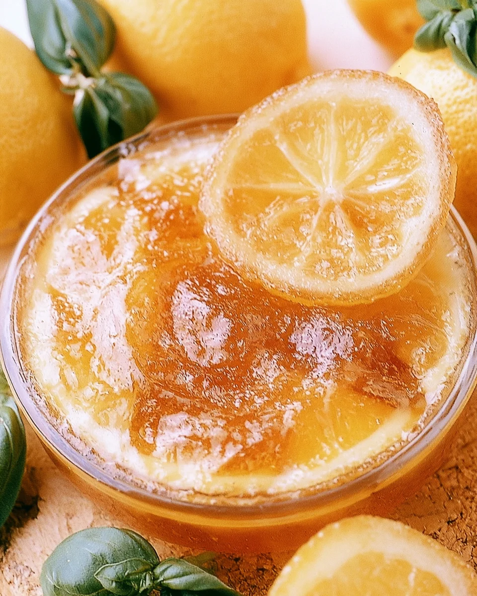 Confiture de Citron Italienne