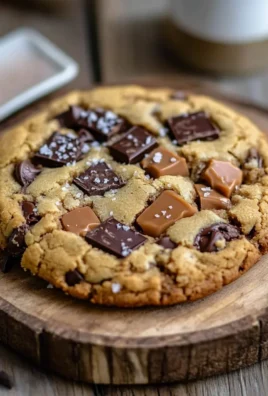 Cookie géant double saveur