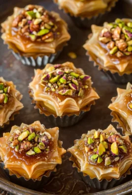 Coupelles de Baklava Maison – Recette Facile aux Fruits Secs et au Miel