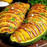 Courgettes Hasselback à l’Air Fryer : Fondantes, Croustillantes et Ultra Gourmandes
