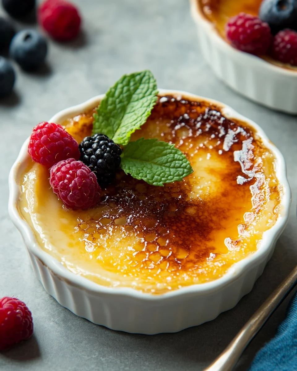 Crème Brûlée