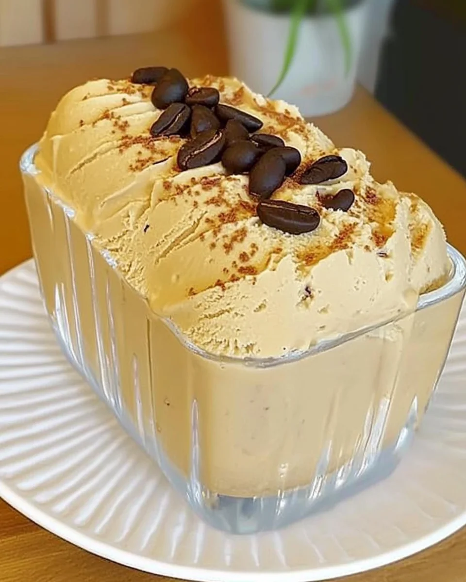 Crème glacée au café