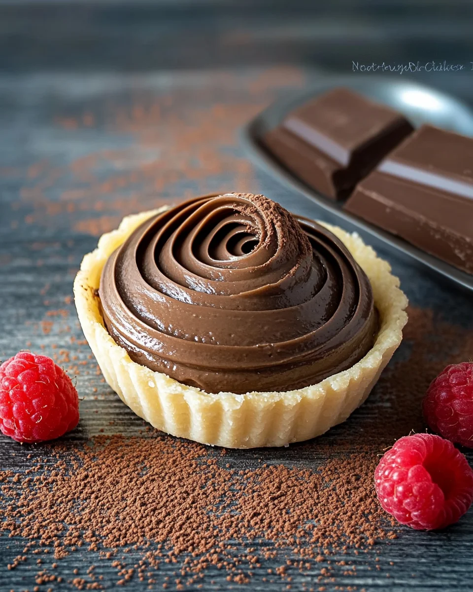 Crème pâtissière au chocolat