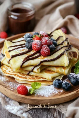 Crêpes Tourbillon Moelleuses