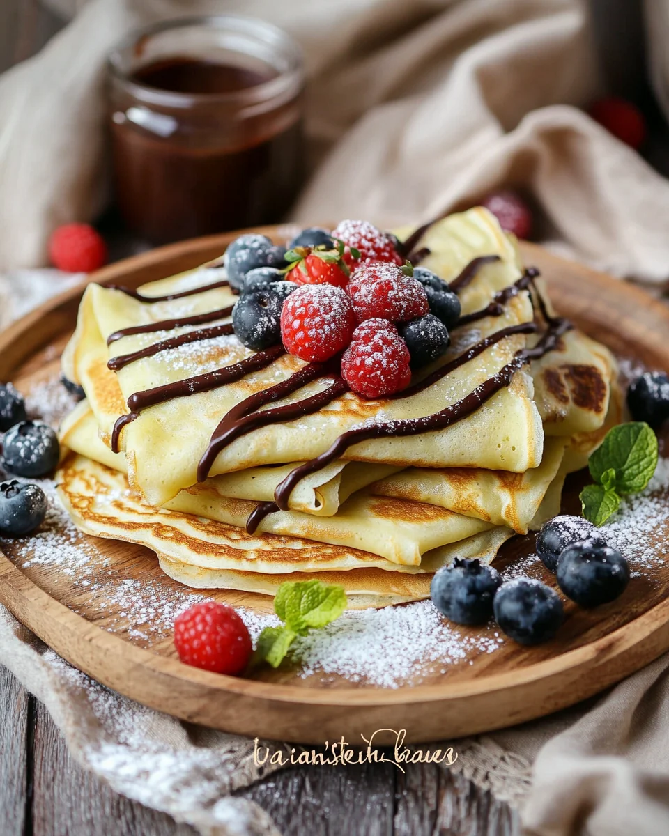 Crêpes Tourbillon Moelleuses