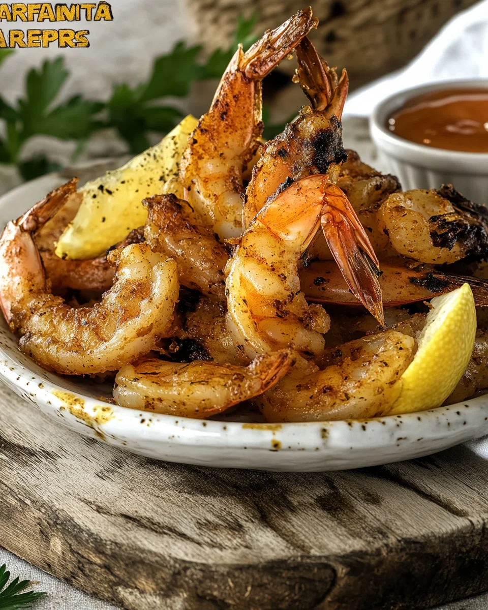 Crevettes Frites à l’AirFryer avec Sauce Cocktail