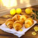 Croissants au citron express : prêts en 20 minutes avec une pâte feuilletée