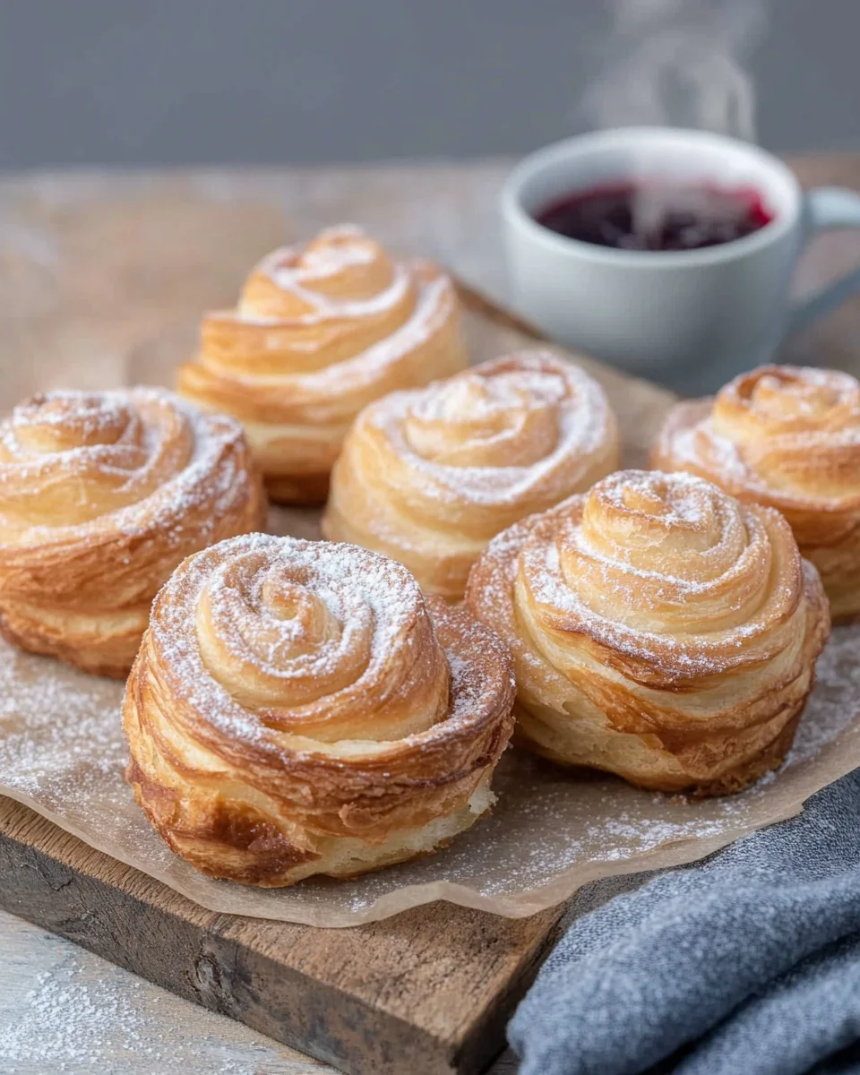 Cruffins Moelleux et Feuilletés – La Gourmandise Parfaite pour le Petit-Déjeuner