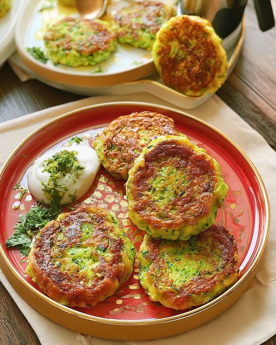 Délicieuses Galettes de Courgettes Maison image 2