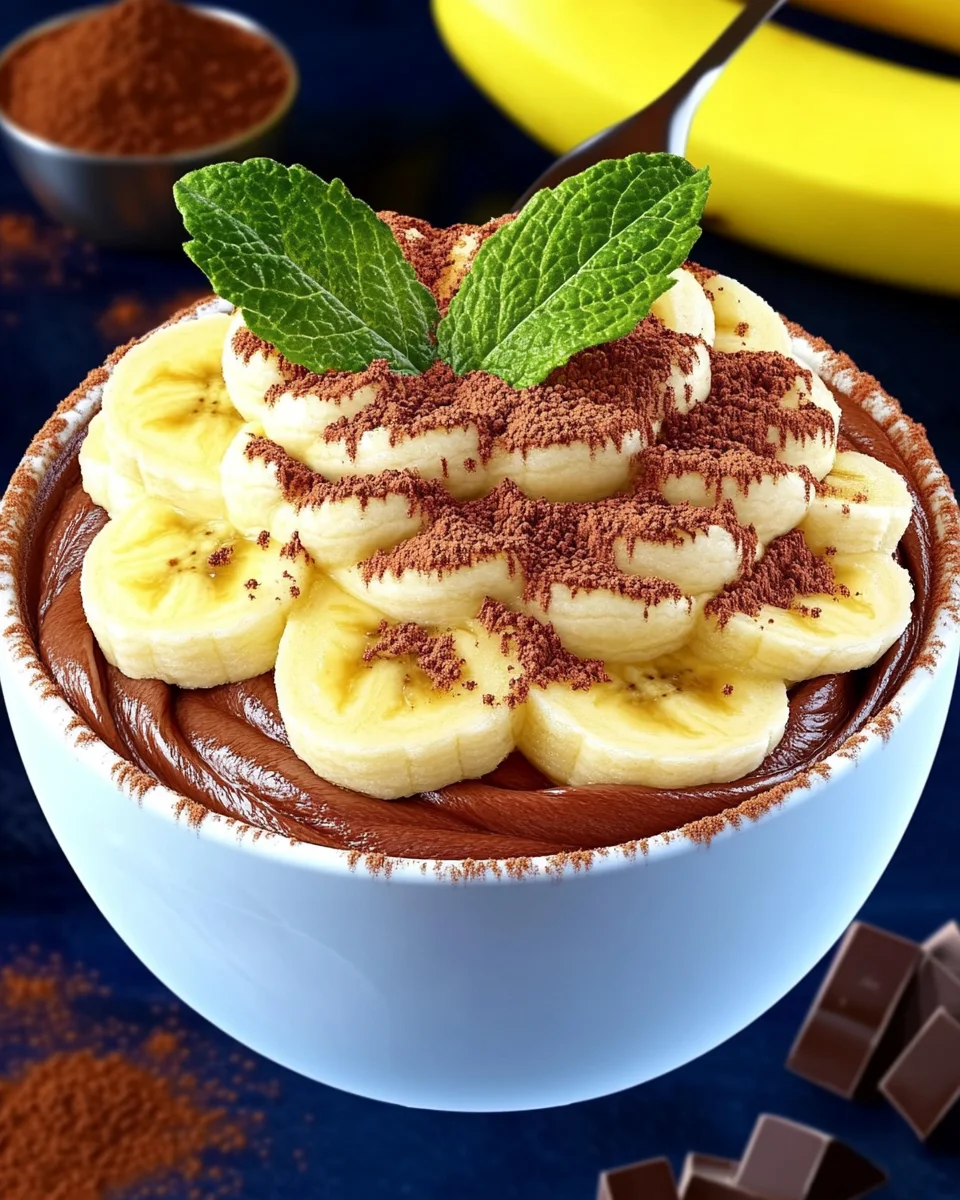 Dessert à la Banane et au Cacao image 2