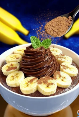 Dessert à la Banane et au Cacao