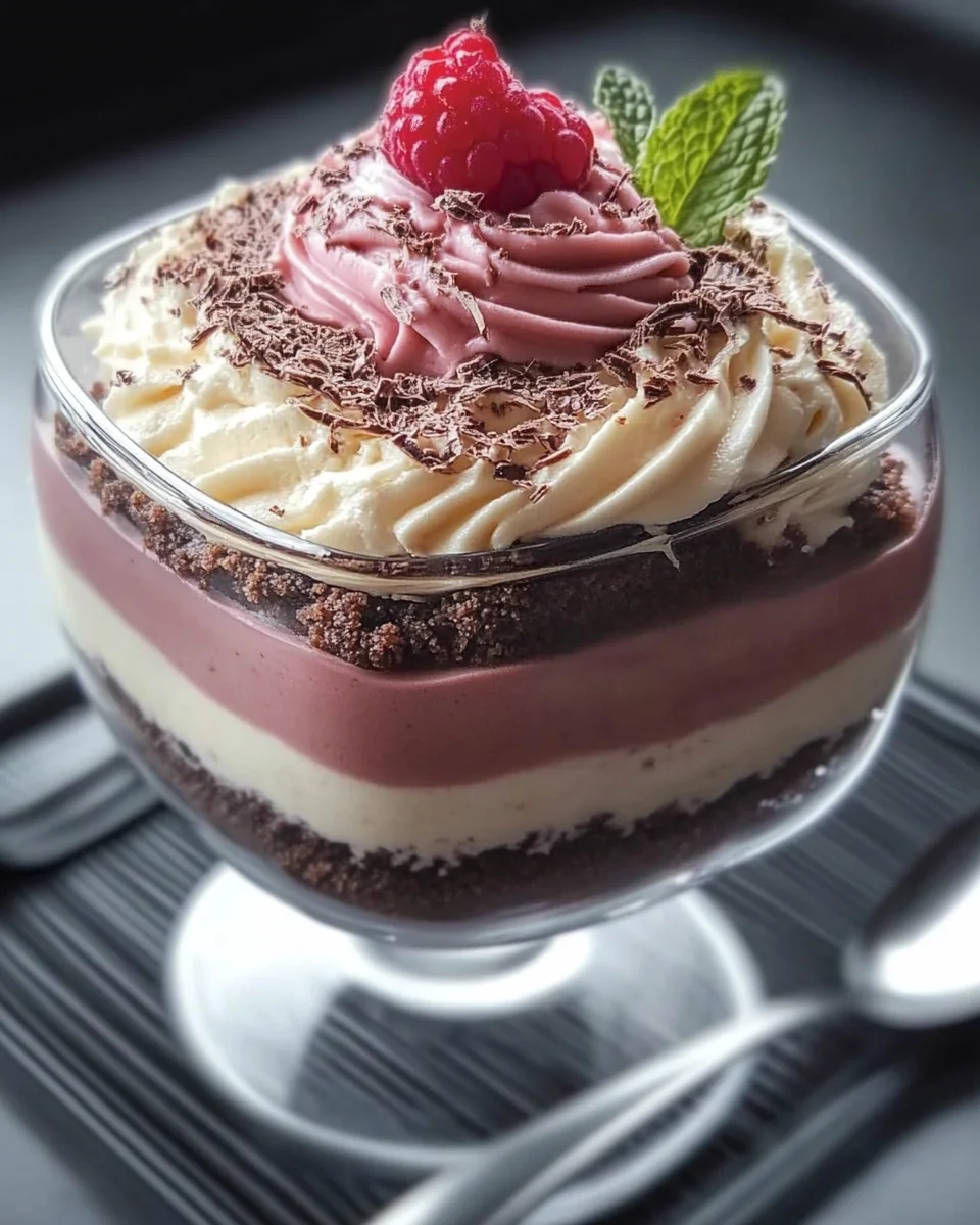 Dessert napolitain au blender sans cuisson image 2