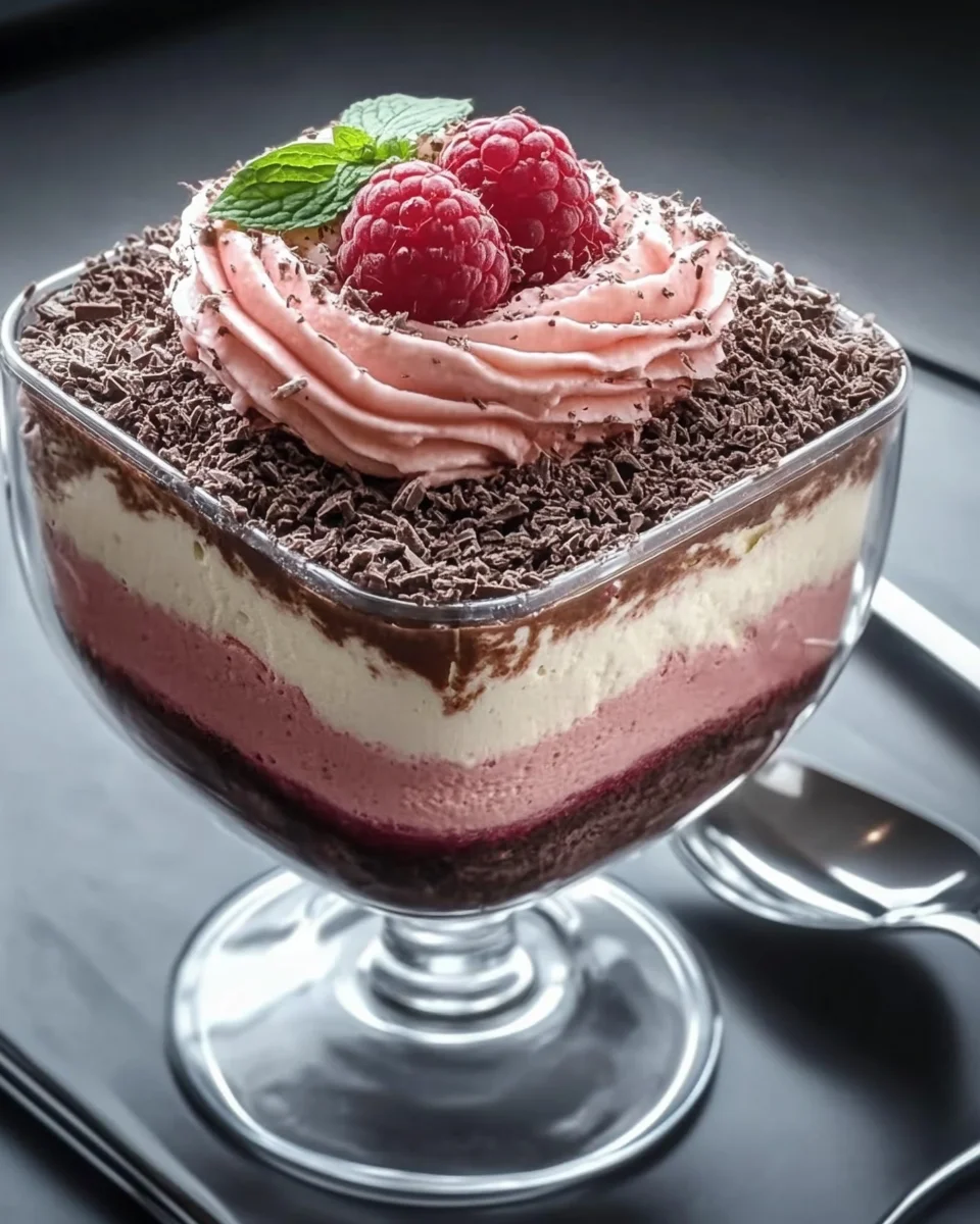 Dessert napolitain au blender sans cuisson