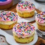 Dot Cakes : recette de gâteaux aux sprinkles