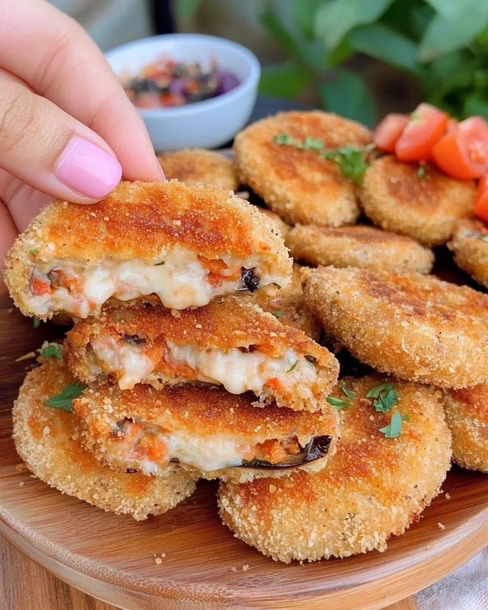 Escalopes d’aubergines croustillantes