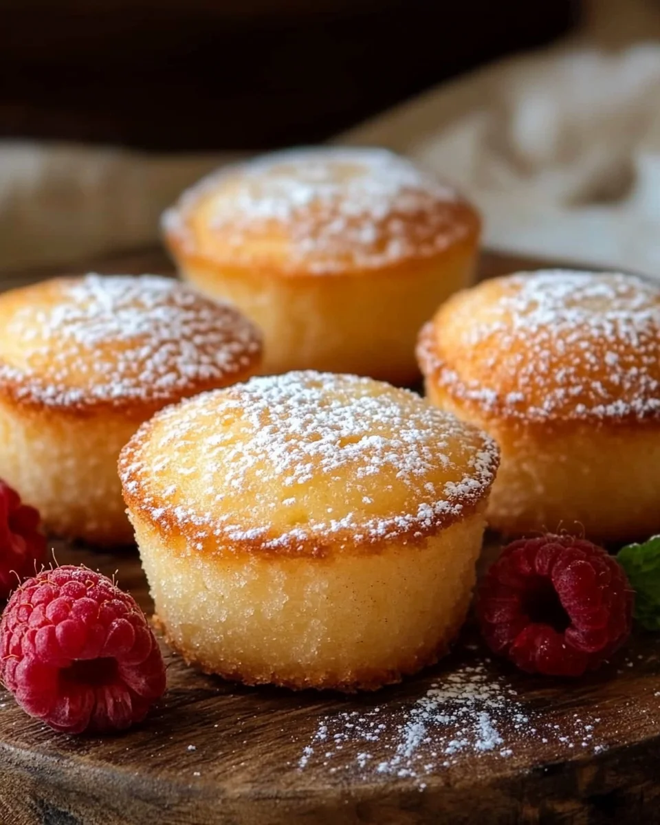 Financiers Moelleux à la Poudre d’Amande