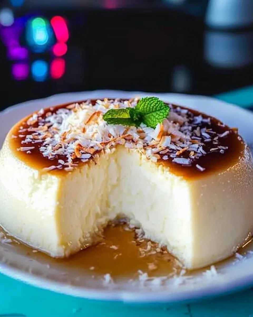 Flan Coco Sans Four : Il Suffit de Mixer les Ingrédients et de Congeler