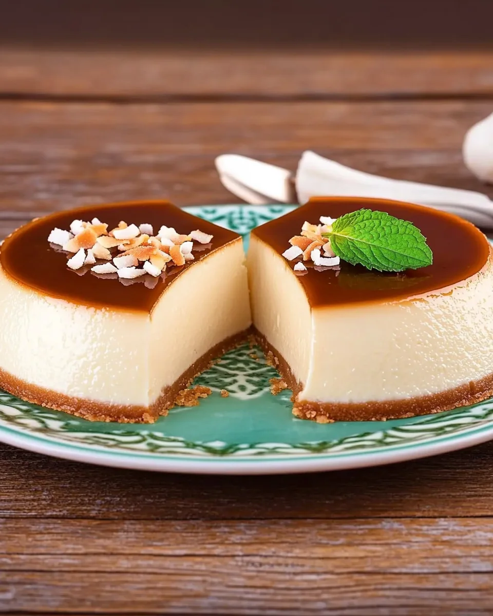 Flan à la noix de coco vegan et sans gluten — 4 ingrédients image 2