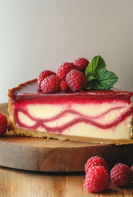Flan Pâtissier marbré vanille-framboise