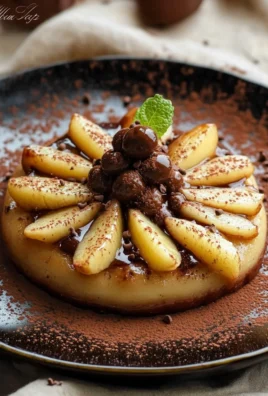 Fondant allégé poires & chocolat