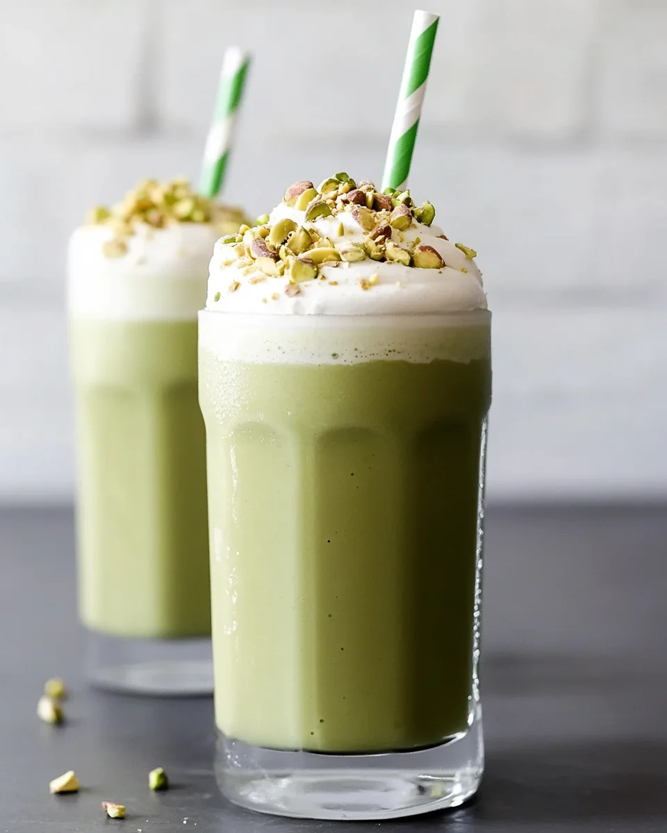 Frappés Matcha Pistache