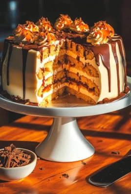 Gâteau aux Biscuits, Crème & Chocolat