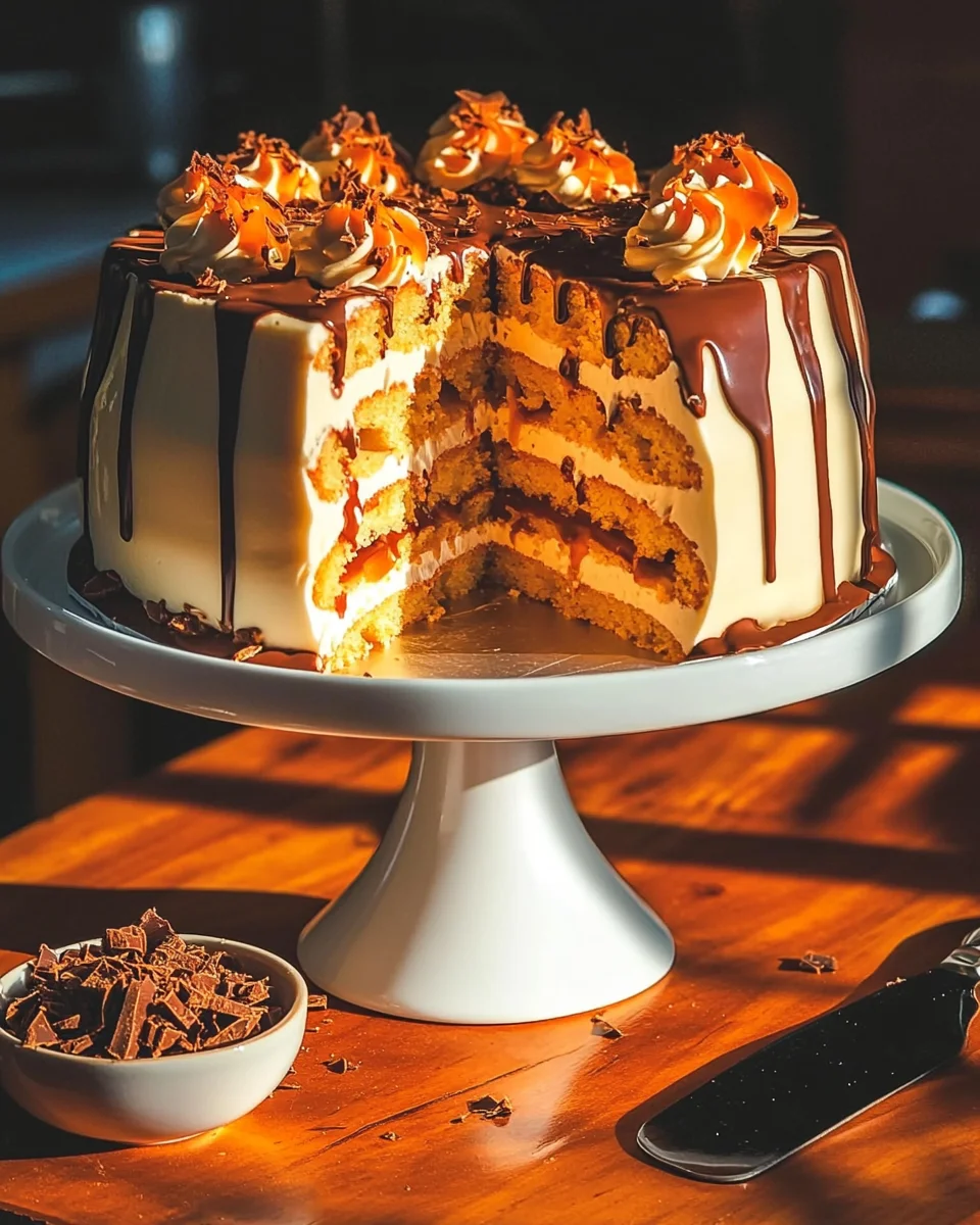 Gâteau aux Biscuits, Crème & Chocolat