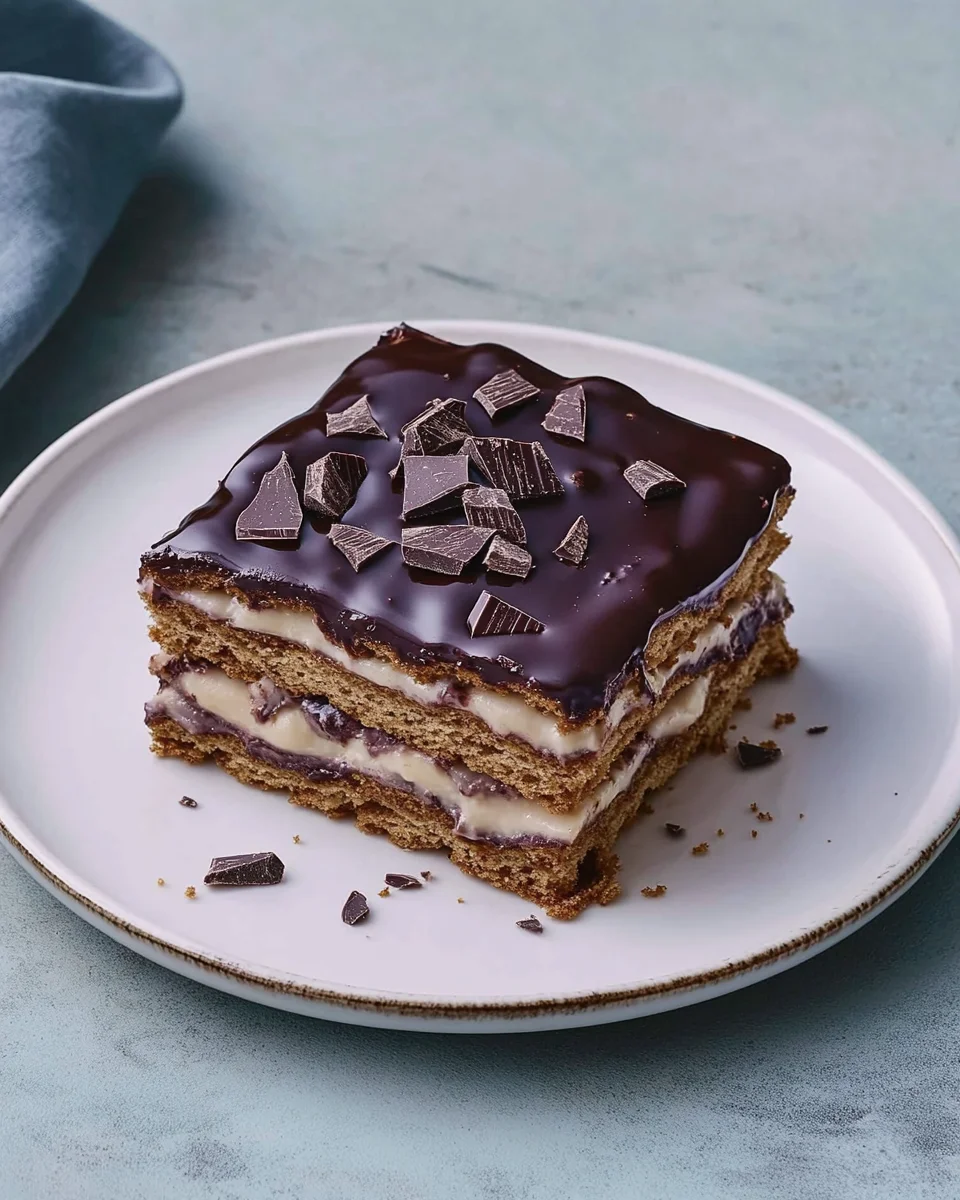 Gâteau aux biscuits, crème et chocolat : un dessert sans cuisson image 2