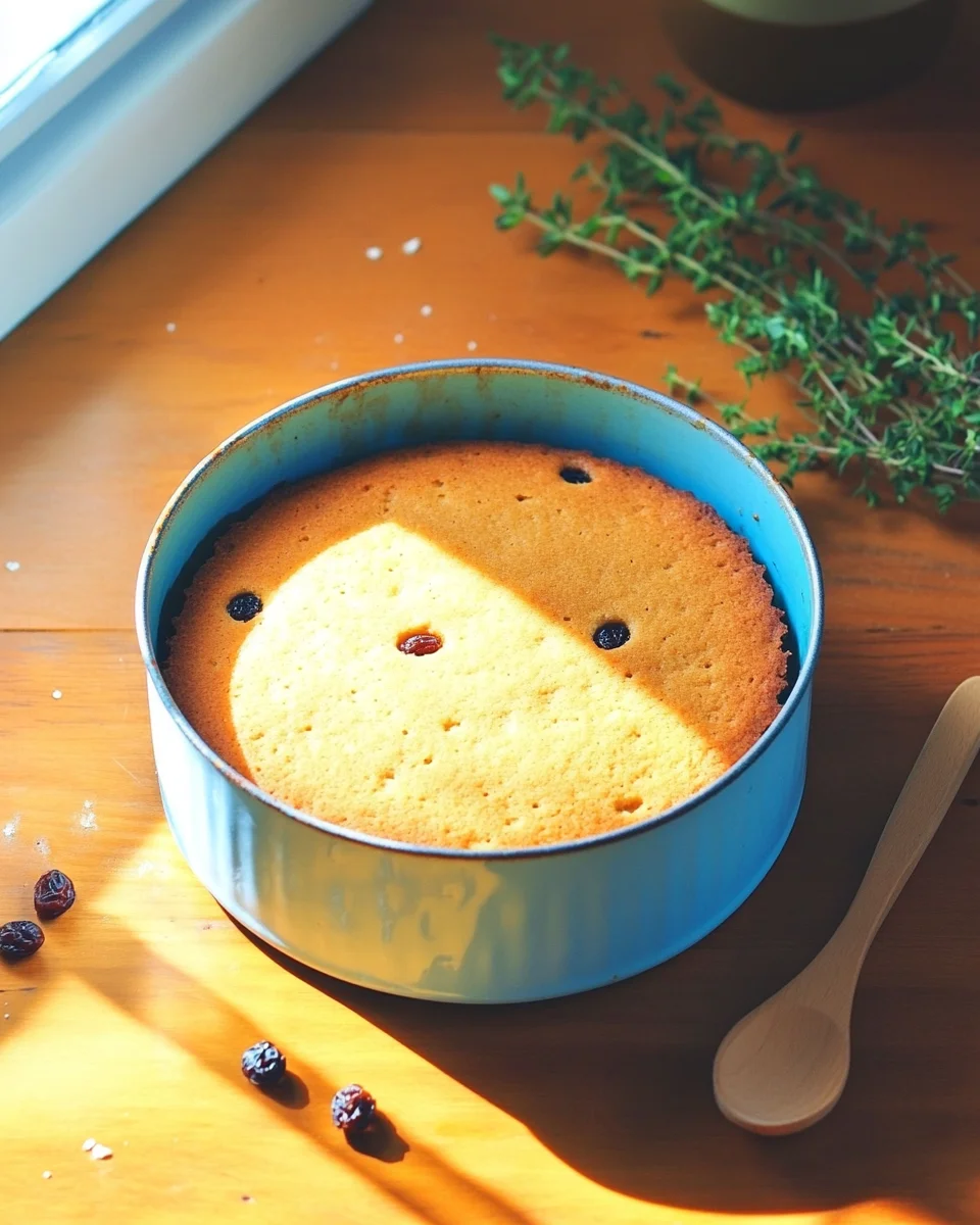 Gâteau de semoule aux raisins image 2