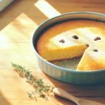 Gâteau de semoule aux raisins