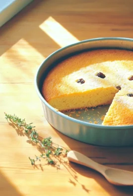 Gâteau de semoule aux raisins
