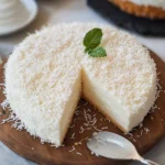 Gâteau fondant noix de coco