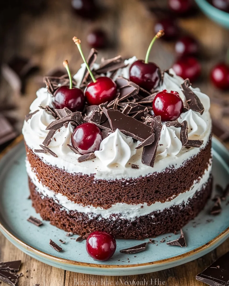 Gâteau Forêt-Noire