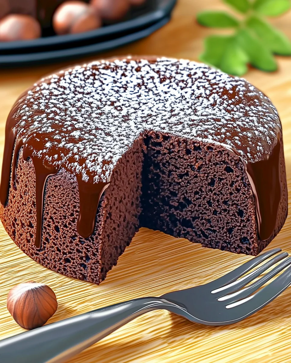 Gâteau moelleux au chocolat et Nutella