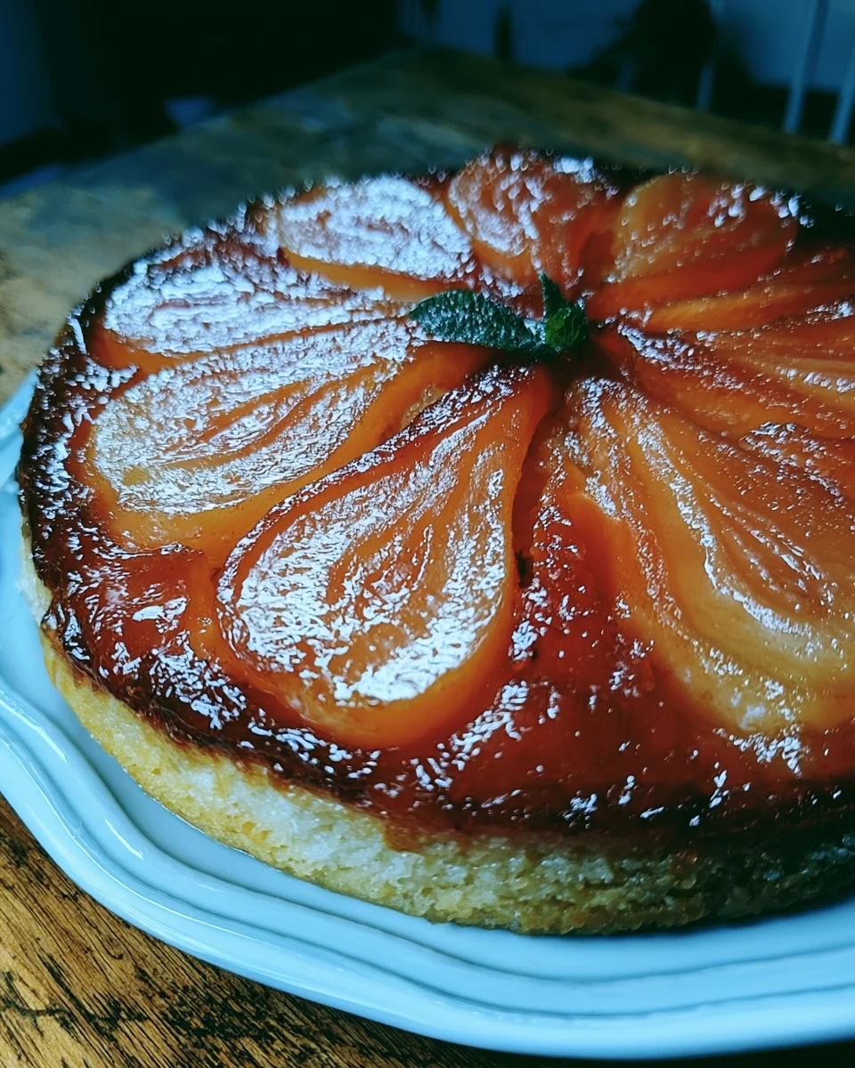 Gâteau Renversé aux Poires Caramélisées image 2