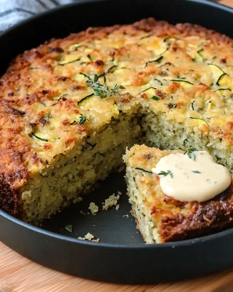 Gâteau Salé aux Courgettes et au Kéfir