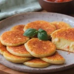 Galettes d’aubergines façon Parmigiana : croustillantes et fondantes