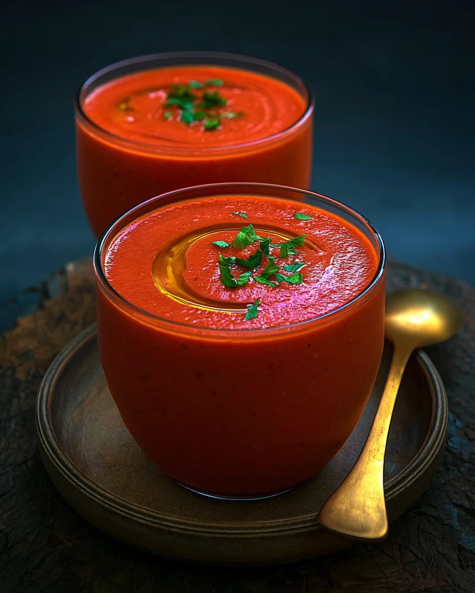 Gaspacho basque aux piquillos